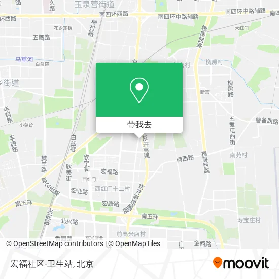 宏福社区-卫生站地图