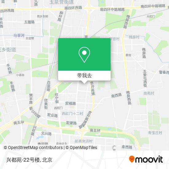 兴都苑-22号楼地图