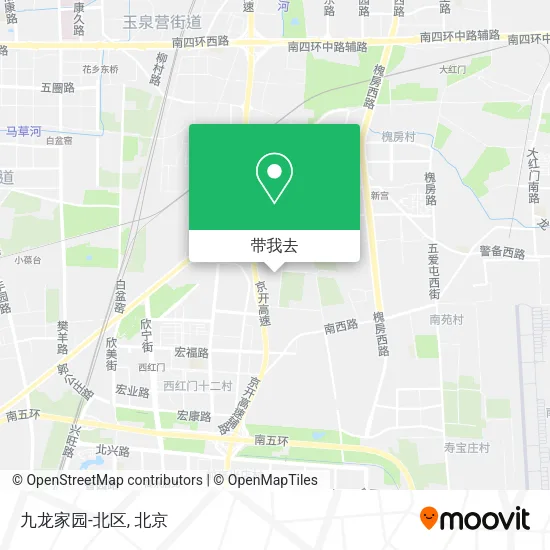 九龙家园-北区地图