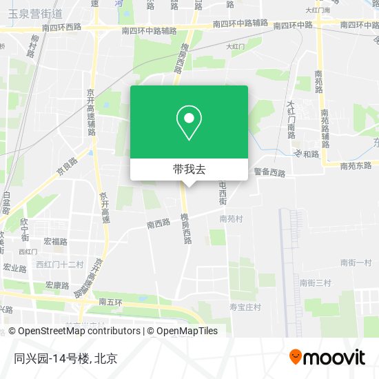 同兴园-14号楼地图