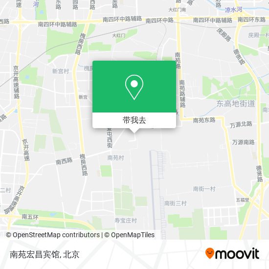 南苑宏昌宾馆地图