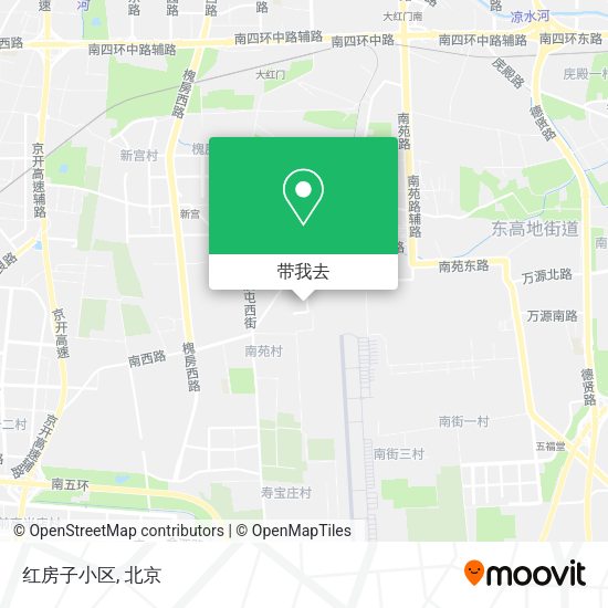 红房子小区地图