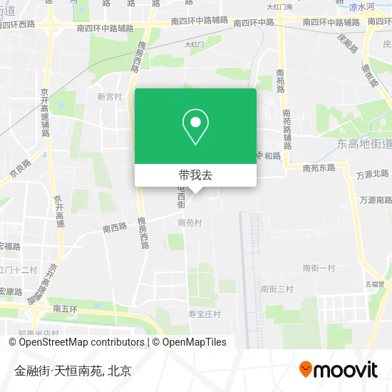 金融街·天恒南苑地图