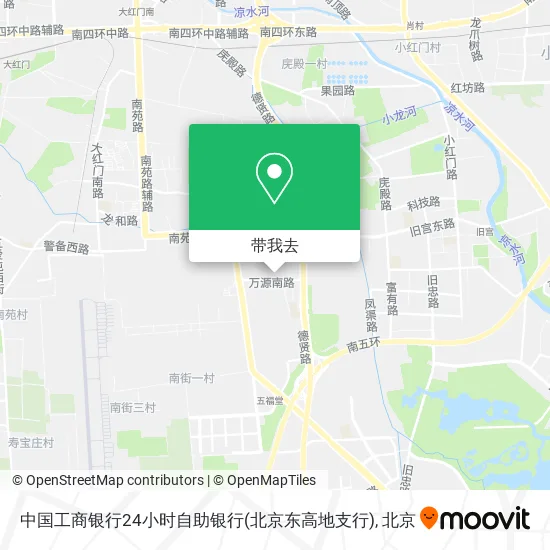 中国工商银行24小时自助银行(北京东高地支行)地图