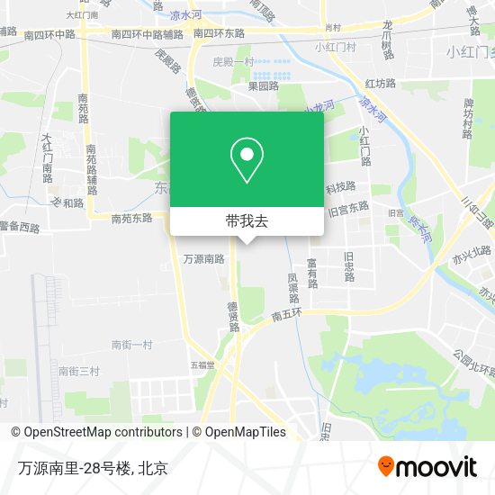 万源南里-28号楼地图