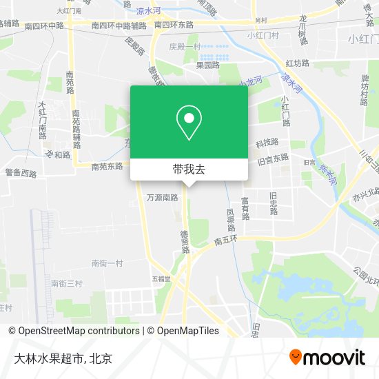 大林水果超市地图