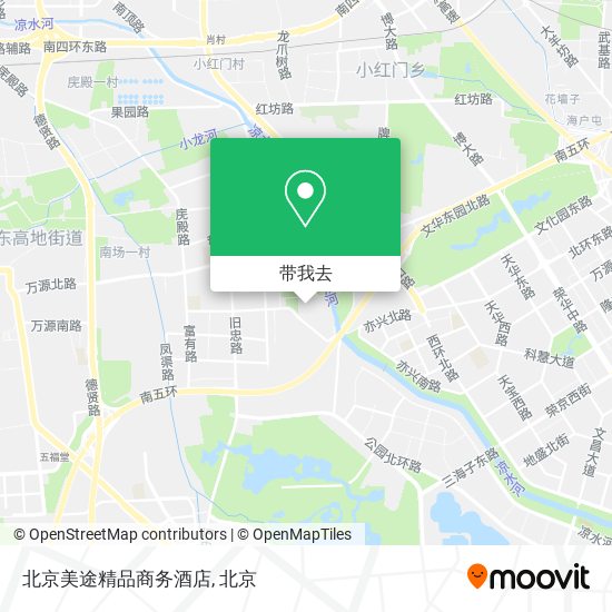 北京美途精品商务酒店地图