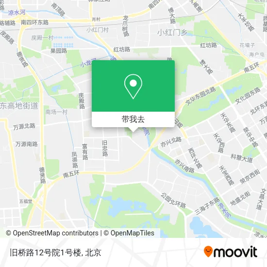 旧桥路12号院1号楼地图