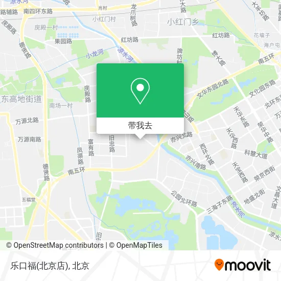 乐口福(北京店)地图