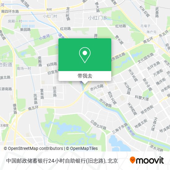 中国邮政储蓄银行24小时自助银行(旧忠路)地图