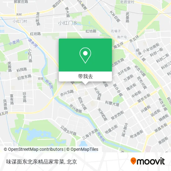 味谋面东北亲精品家常菜地图