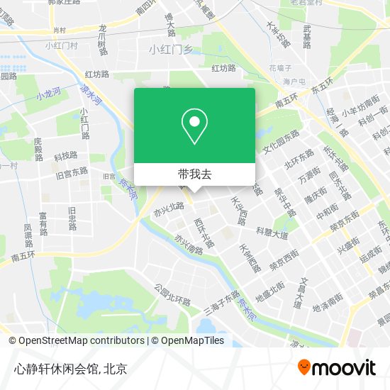 心静轩休闲会馆地图