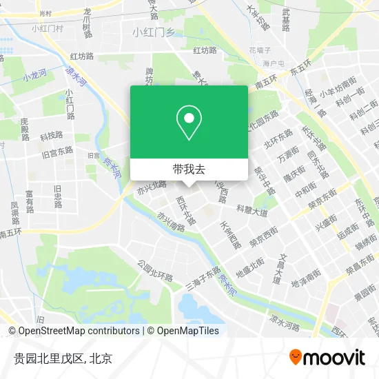 贵园北里戊区地图