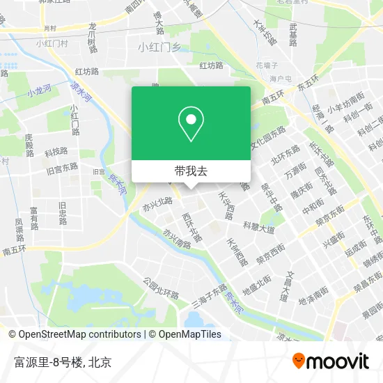 富源里-8号楼地图