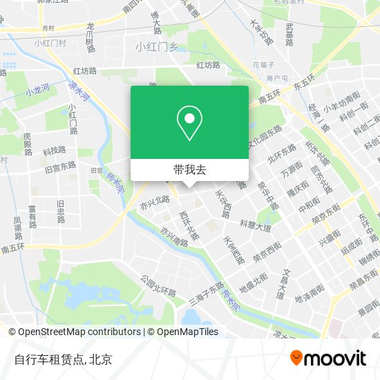 自行车租赁点地图