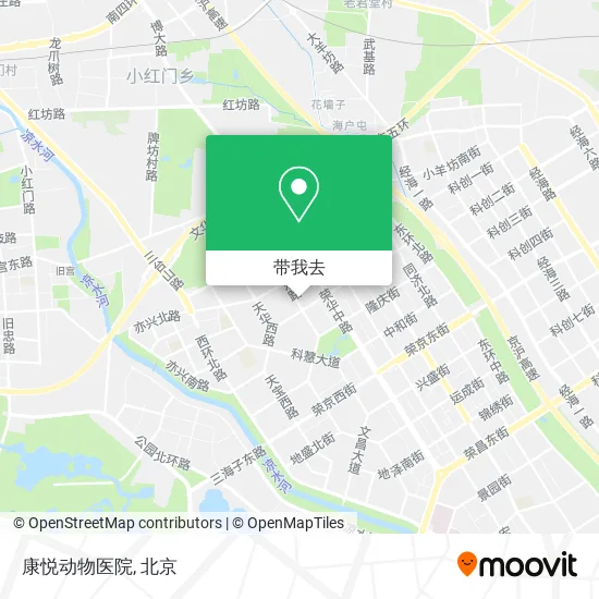 康悦动物医院地图