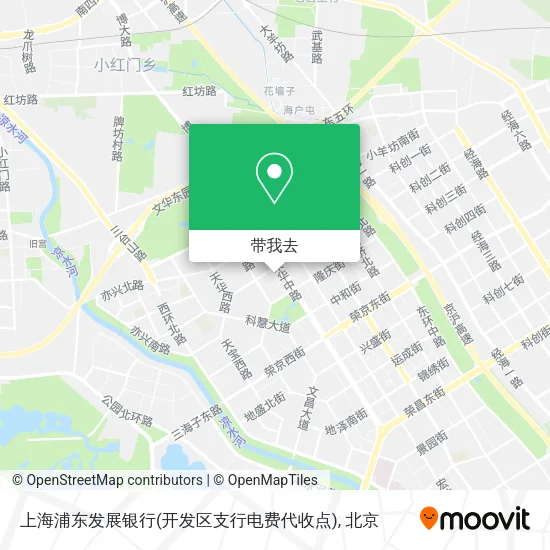 上海浦东发展银行(开发区支行电费代收点)地图
