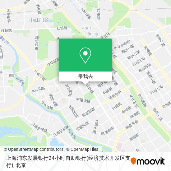 上海浦东发展银行24小时自助银行(经济技术开发区支行)地图
