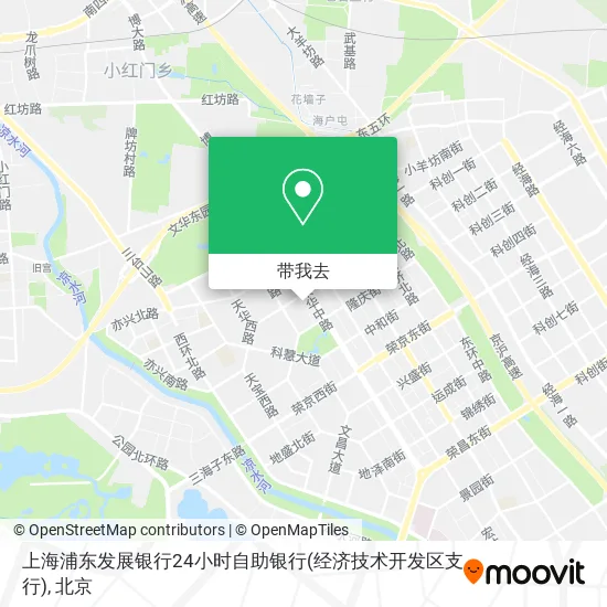 上海浦东发展银行24小时自助银行(经济技术开发区支行)地图