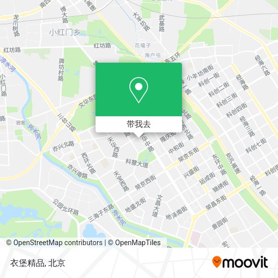 衣堡精品地图