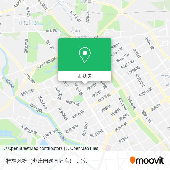桂林米粉（亦庄国融国际店）地图