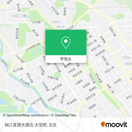 锦江富园大酒店-大堂吧地图