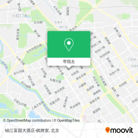 锦江富园大酒店-棋牌室地图