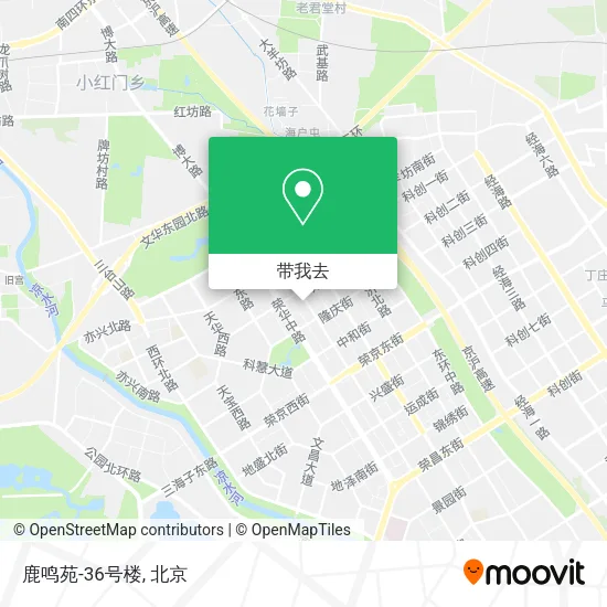 鹿鸣苑-36号楼地图