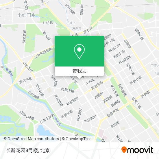 长新花园8号楼地图