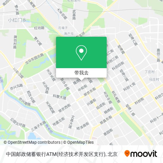 中国邮政储蓄银行ATM(经济技术开发区支行)地图
