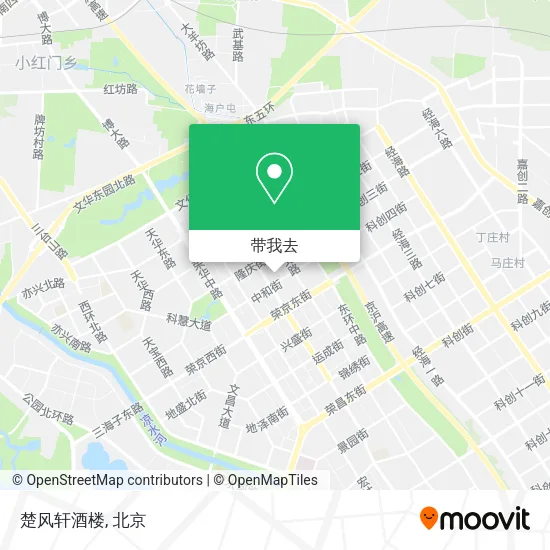 楚风轩酒楼地图