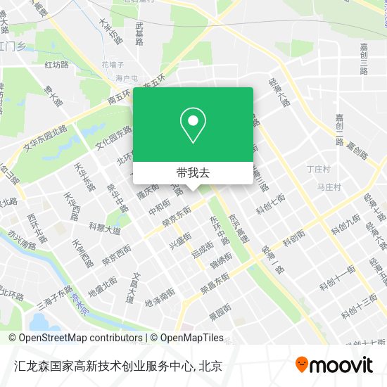 汇龙森国家高新技术创业服务中心地图