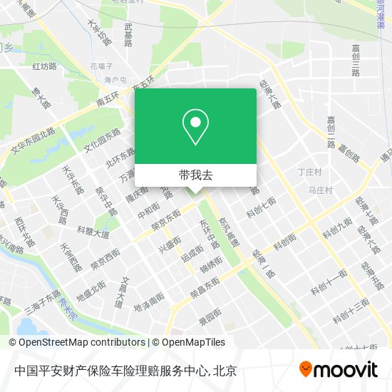 中国平安财产保险车险理赔服务中心地图