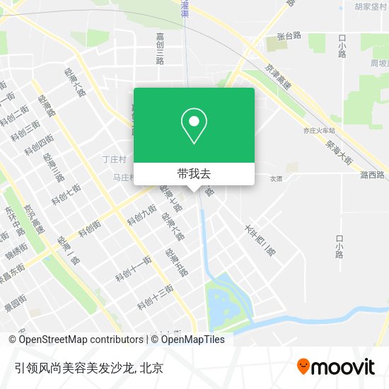 引领风尚美容美发沙龙地图
