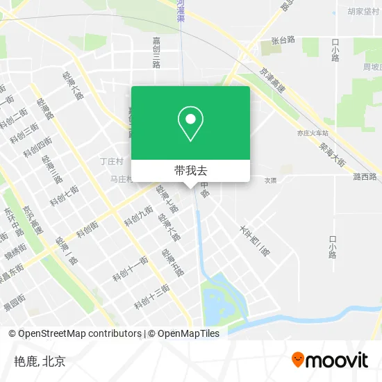 艳鹿地图