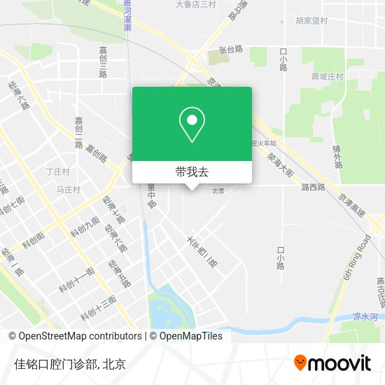 佳铭口腔门诊部地图