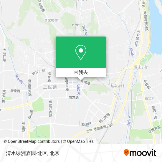 清水绿洲嘉园-北区地图