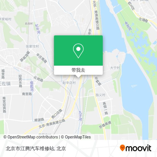 北京市江腾汽车维修站地图