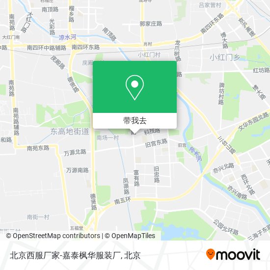 北京西服厂家-嘉泰枫华服装厂地图