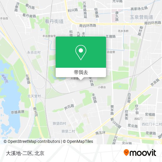 大溪地-二区地图