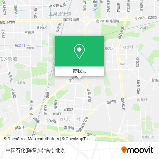 中国石化(陈留加油站)地图