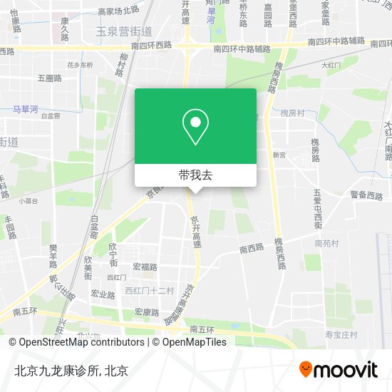 北京九龙康诊所地图