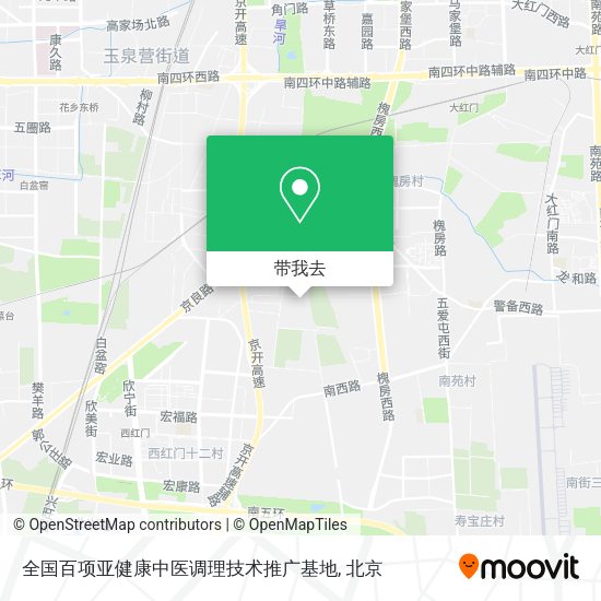 全国百项亚健康中医调理技术推广基地地图