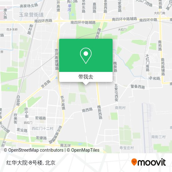 红华大院-8号楼地图