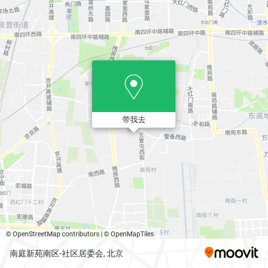 南庭新苑南区-社区居委会地图