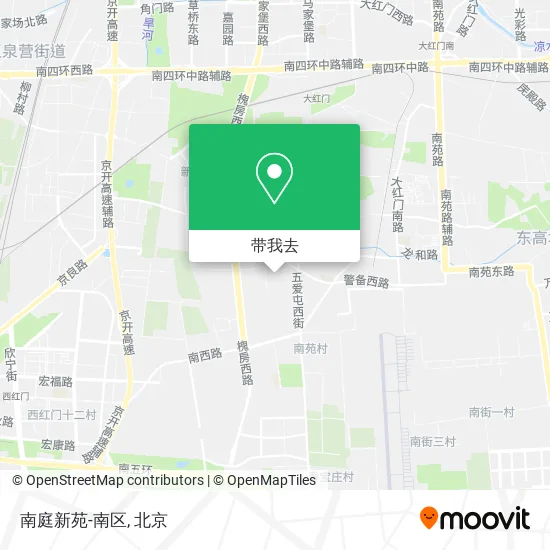 南庭新苑-南区地图