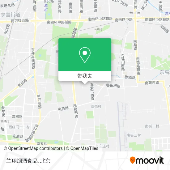 兰翔烟酒食品地图