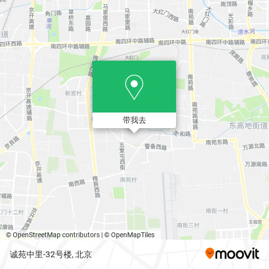 诚苑中里-32号楼地图