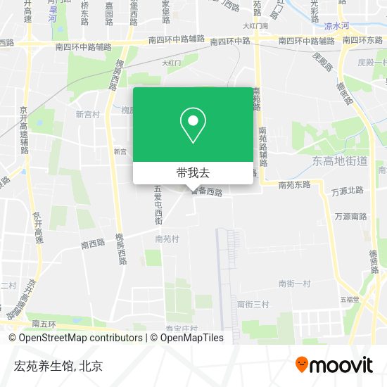 宏苑养生馆地图