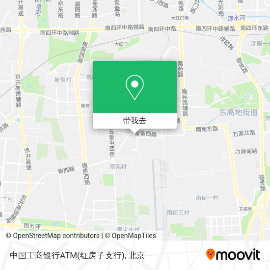 中国工商银行ATM(红房子支行)地图